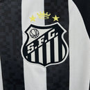 CAMISA DO SANTOS 25/26 PRETO E BRANCO